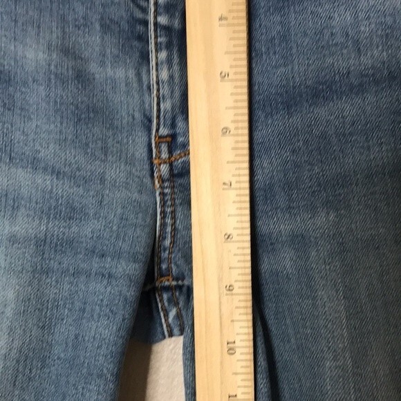 Pilcro and the letterpress ladies cropped raw hem jeans size 28 - Picture 7 of 12